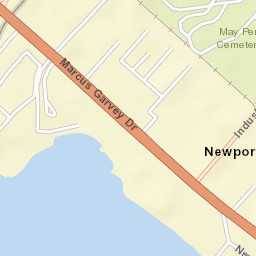Newport East Street Map
