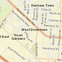 Tivoli Gardens Street Map