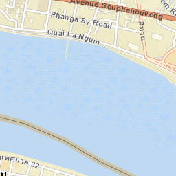 Vientiane Street Map