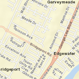 Bridgeport Street Map