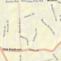 Old Harbour Street Map