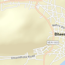 Bhimunipatnam Street Map