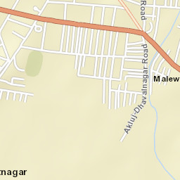 Akluj Street Map
