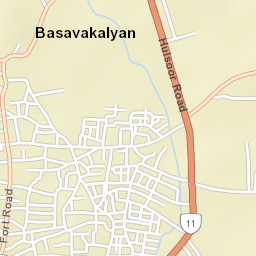 Basavakalyan Street Map
