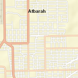 Atbara Street Map