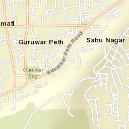 Satara Street Map