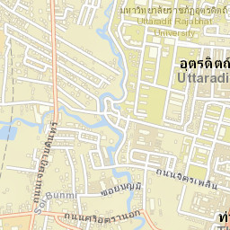 Uttaradit Street Map