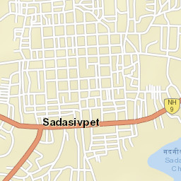 Sadaseopet Street Map