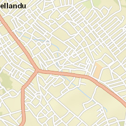 Yellandu Street Map
