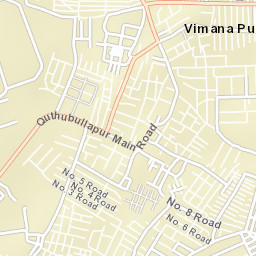Quthbullapur Street Map