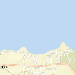 Dieppe Bay Town Street Map