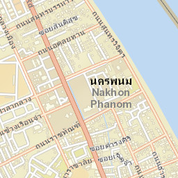 Nakhon Phanom Street Map