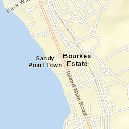 Sandy Point Town Street Map