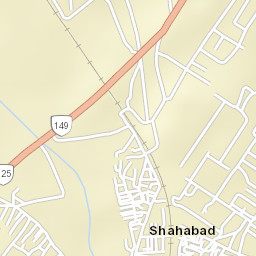 Shahabad Street Map