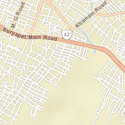 Suriapet Street Map