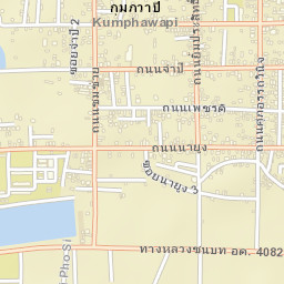 Kumphawapi Street Map