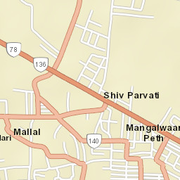 Jat Sangli Street Map