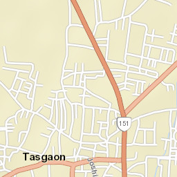 Tasgaon Street Map