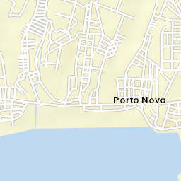 Porto Novo Street Map