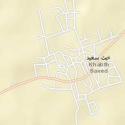 Khabath Sa`id Street Map