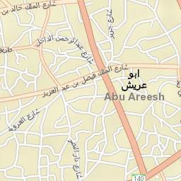 Abū ‘Arīsh Street Map