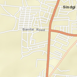 Sindgi Street Map