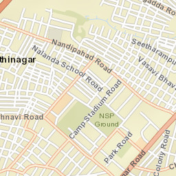 Mirialguda Street Map