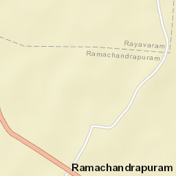 Ramachandrapuram Street Map