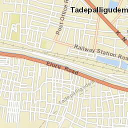 Tadepallegudem Street Map