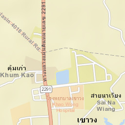 Khao Wong Street Map