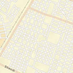 Shendi Street Map