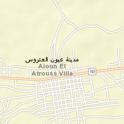 Aioun Street Map