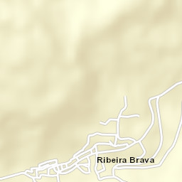 Ribeira Brava Street Map