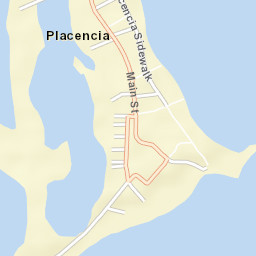 Placencia Street Map