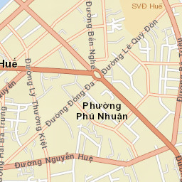 Huế Street Map