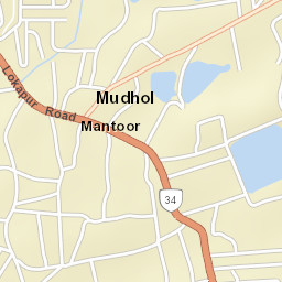 Mudhol Street Map