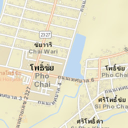 Pho Chai Street Map