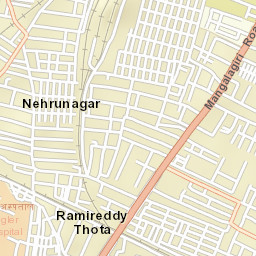 Guntur Street Map
