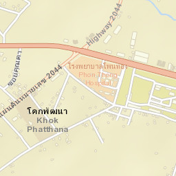Amphoe Phon Thong Street Map