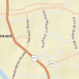 Kankauli Street Map