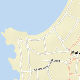 Malvan Street Map