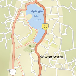Savantvadi Street Map