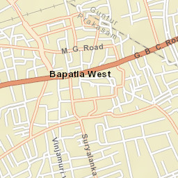 Bapatla Street Map