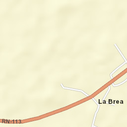 La Brea Street Map