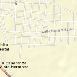 Bonito Oriental Street Map