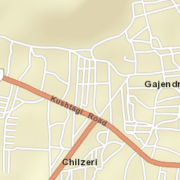 Gajendragarh Street Map