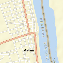 Matam Street Map