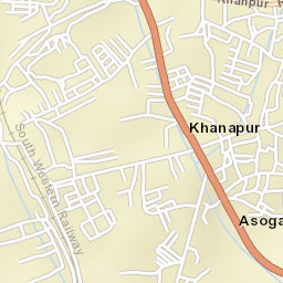 Khanapur Street Map