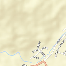 Peña Blanca Street Map