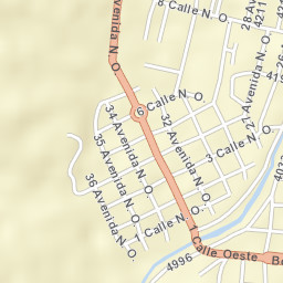 El Zapotal del Norte Street Map